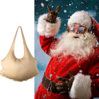 Santa Fake Belly & Butt Costume Props – Sponge Filling for Instant Santa Transformation