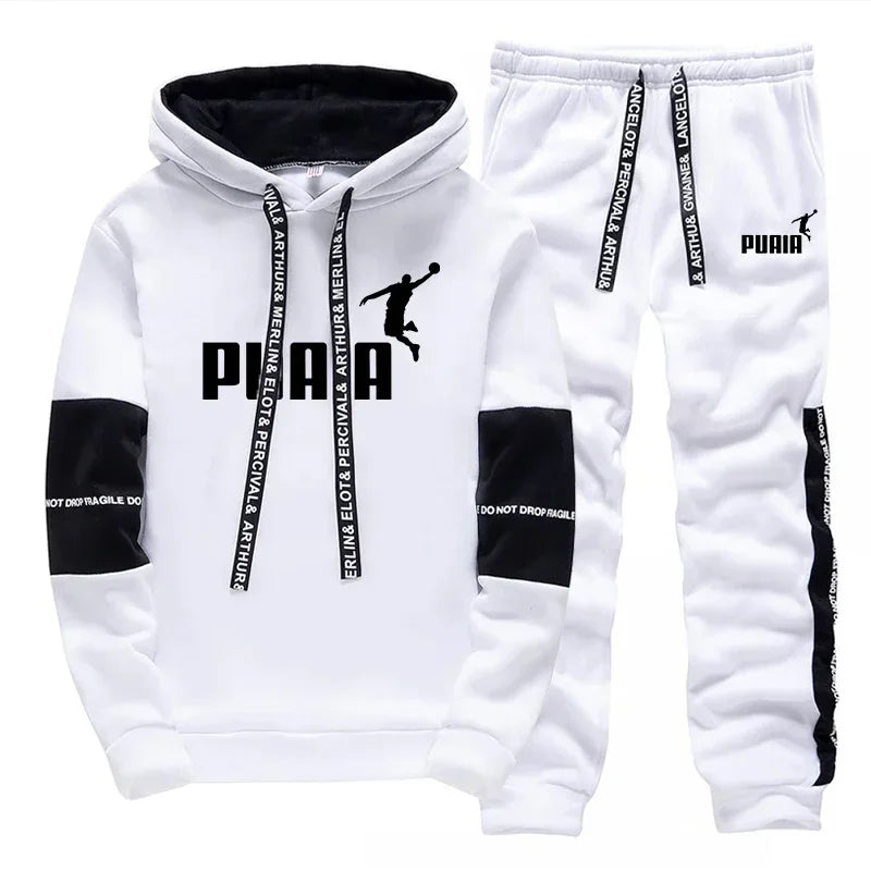 Men's Tracksuit Hoodie & Pants Set