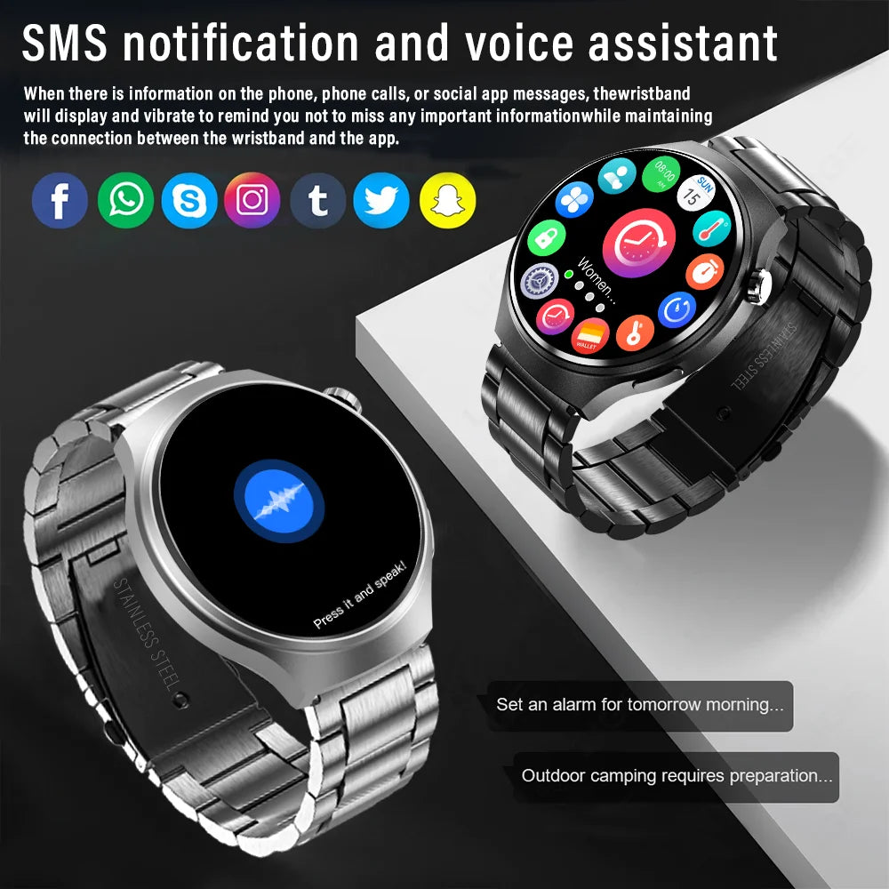 Men's Smart Watch + Health Tracker