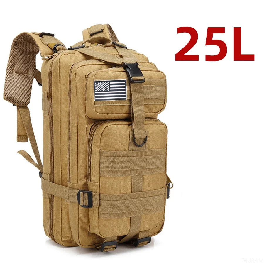 25L or 50L Waterproof Tactical Backpack