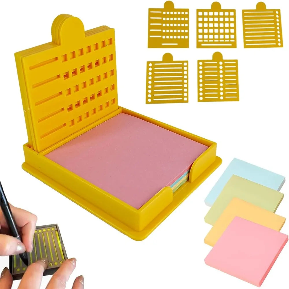 Sticky Note Organizer & Dispenser with Templates