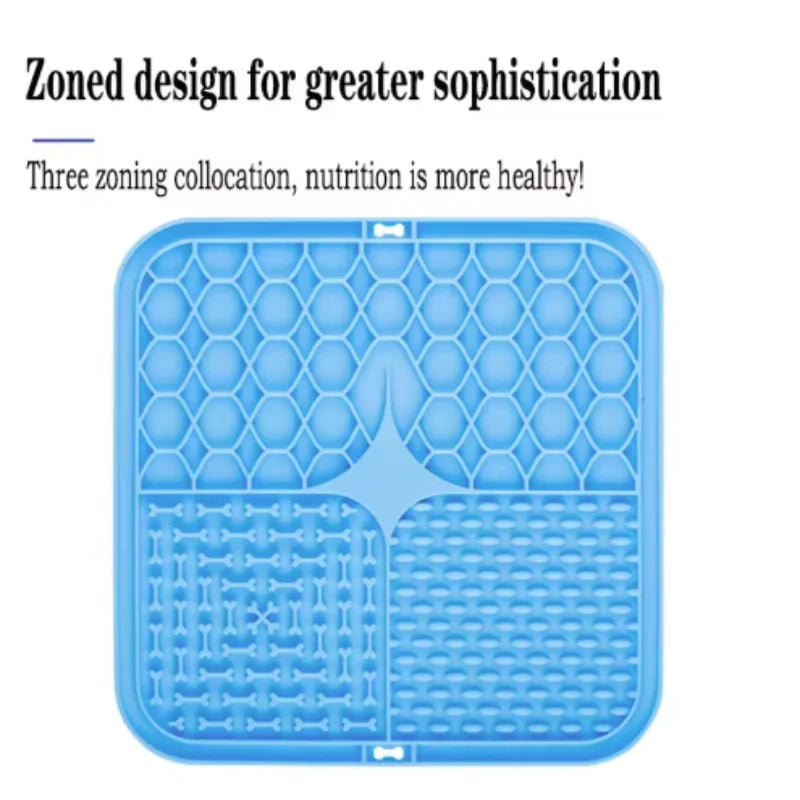 1, 2 or 5pcs Silicone Dog Lick Mat