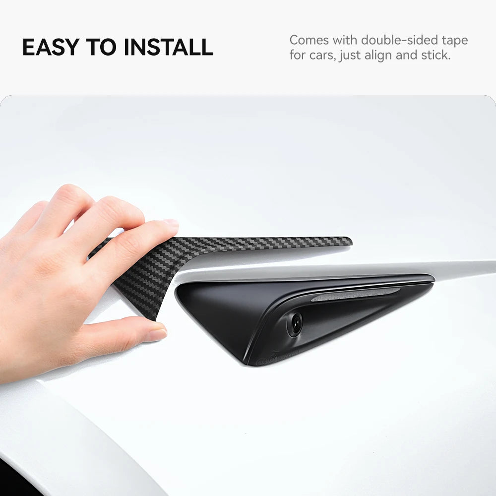 Side Turn Signal Camera Trim Cover for Tesla Model 3 Highland & Model Y Juniper