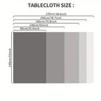 Autumn Harvest Farmhouse Tablecloth – Squirrel & Pumpkin Print