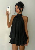 Women's Backless Halter SlimFit Top