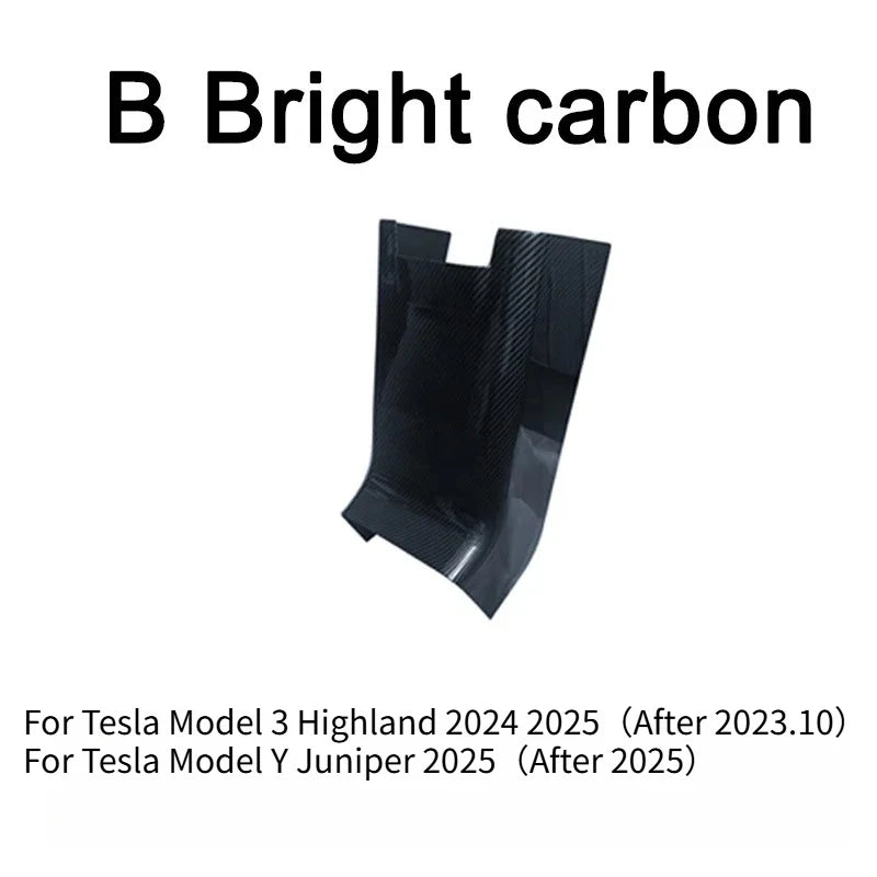 Rear Screen Cover & Back Air Vent Trim for Tesla Model Y Juniper & Model 3 Highland (2024–2026)