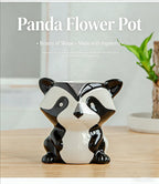 Cute Animal Ceramic Succulent Planter – Balcony & Desktop Home Decor