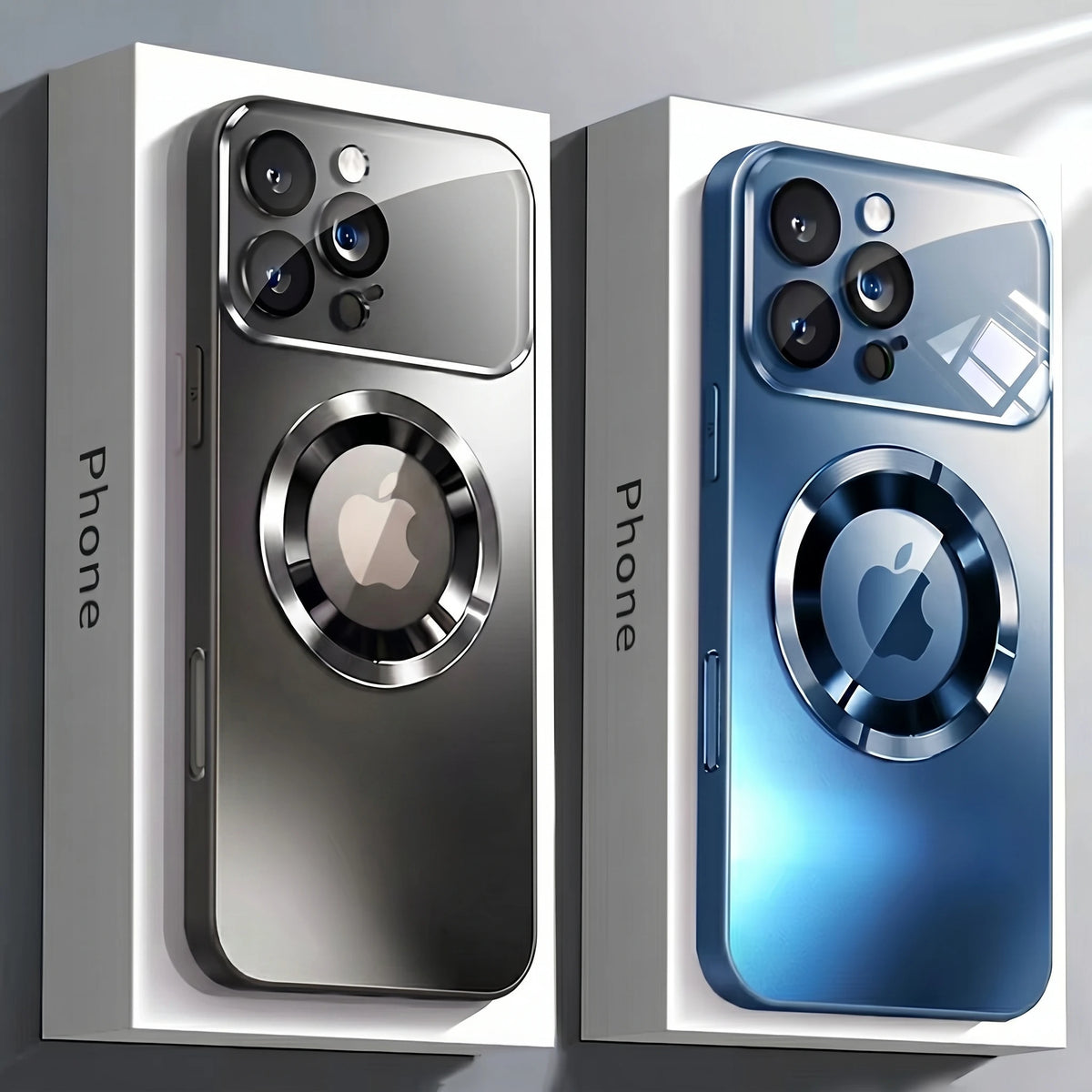 Luxury Glass MagSafe iPhone Case