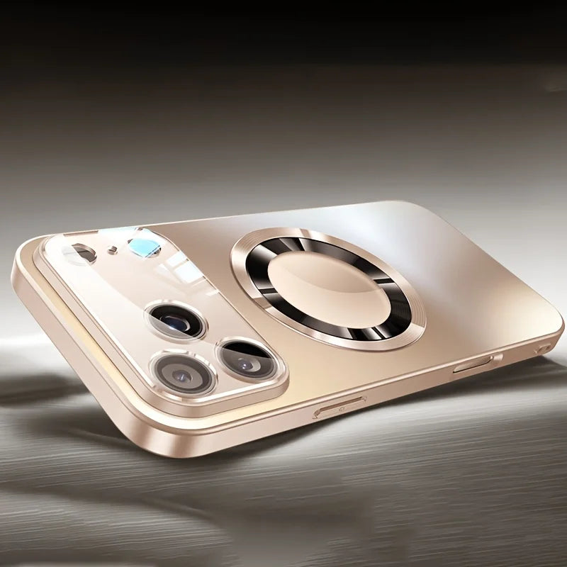 Luxury Glass MagSafe iPhone Case