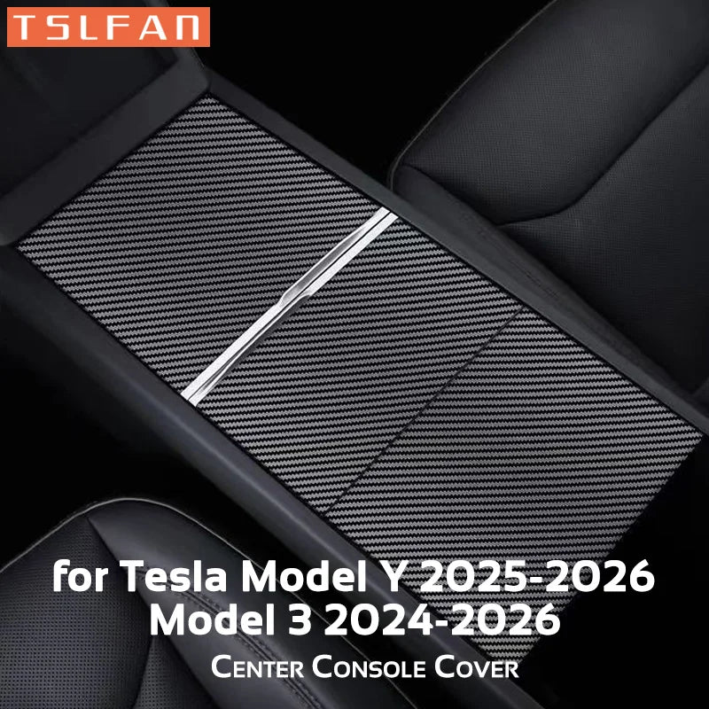 Center Console Protector Sticker for Tesla Model 3 Highland & Y Juniper (2024–2026)