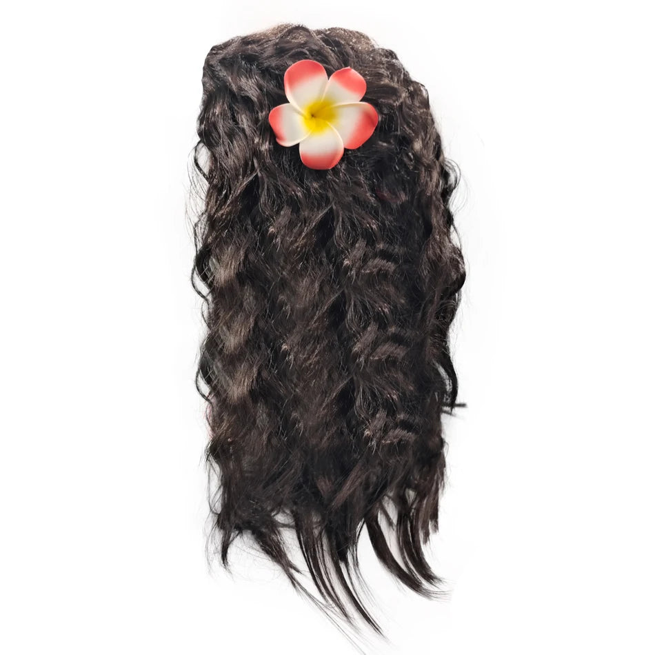 Girls' Moana Two-Piece Costume Dress | Polynesian Princess Dress-Up