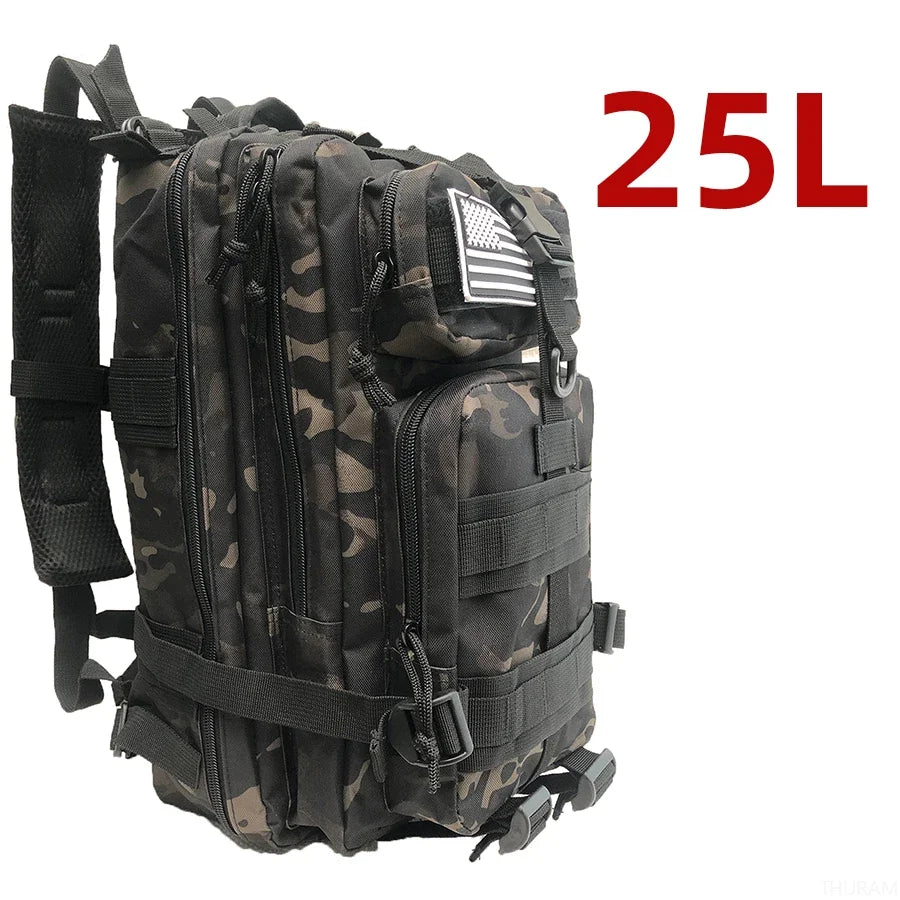 25L or 50L Waterproof Tactical Backpack