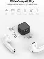 Adhesive Cable Clips – Under-Desk Cord Management Organizer
