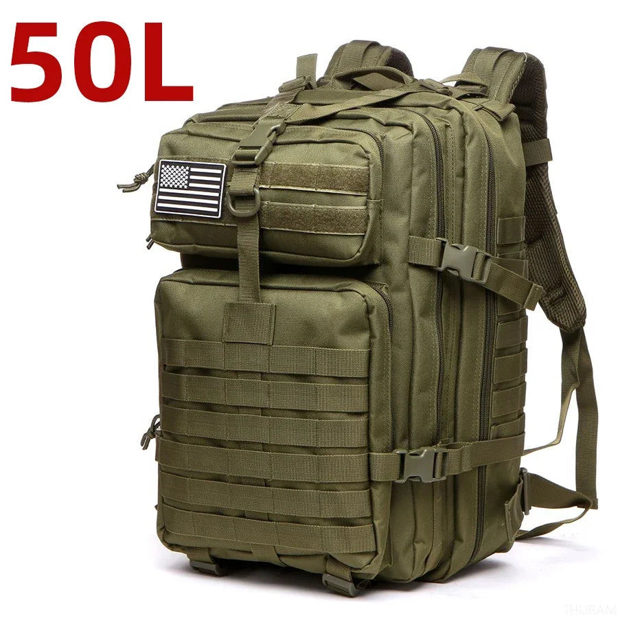 25L or 50L Waterproof Tactical Backpack