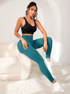 Women's High-Waist Sculpting Yoga & Fitness Pants