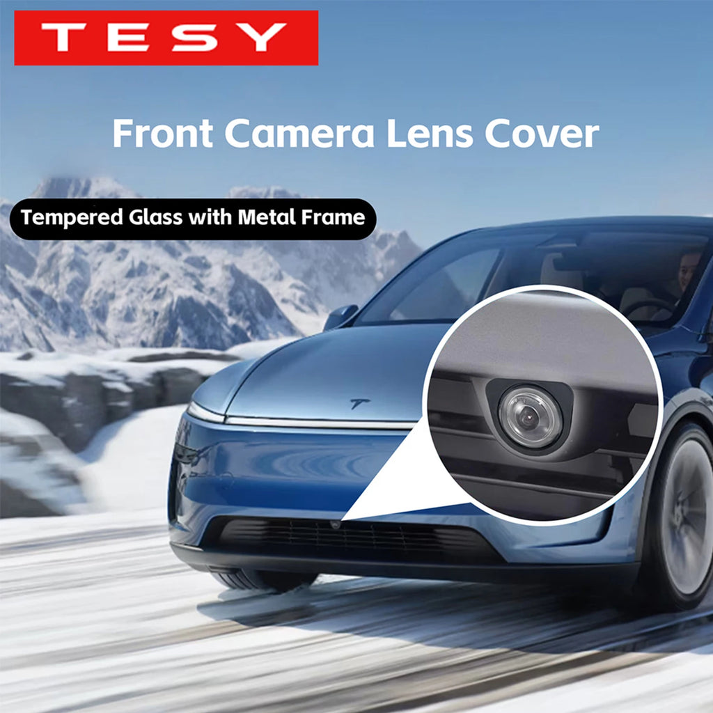 9H Tempered Glass Front Camera Protector for Tesla Model Y & Y Juniper