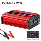 Pure Sine Wave Power Inverter – DC 12V/24V to AC 220V, 1000W–6000W