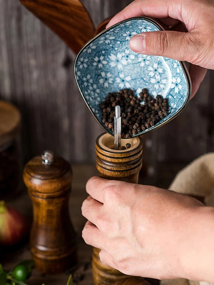5",  8",  10" Solid Wood Salt and Pepper Grinder
