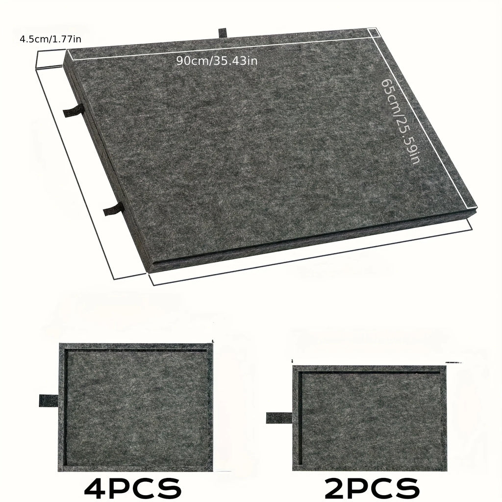 6-in-1 Portable Puzzle Table – 1500 Piece Felt Board with Stand, Lid & 6 Sorting Drawers