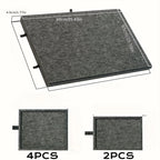 6-in-1 Portable Puzzle Table – 1500 Piece Felt Board with Stand, Lid & 6 Sorting Drawers