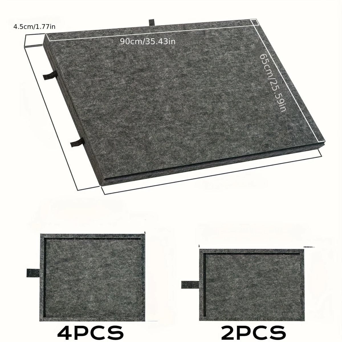6-in-1 Portable Puzzle Table – 1500 Piece Felt Board with Stand, Lid & 6 Sorting Drawers