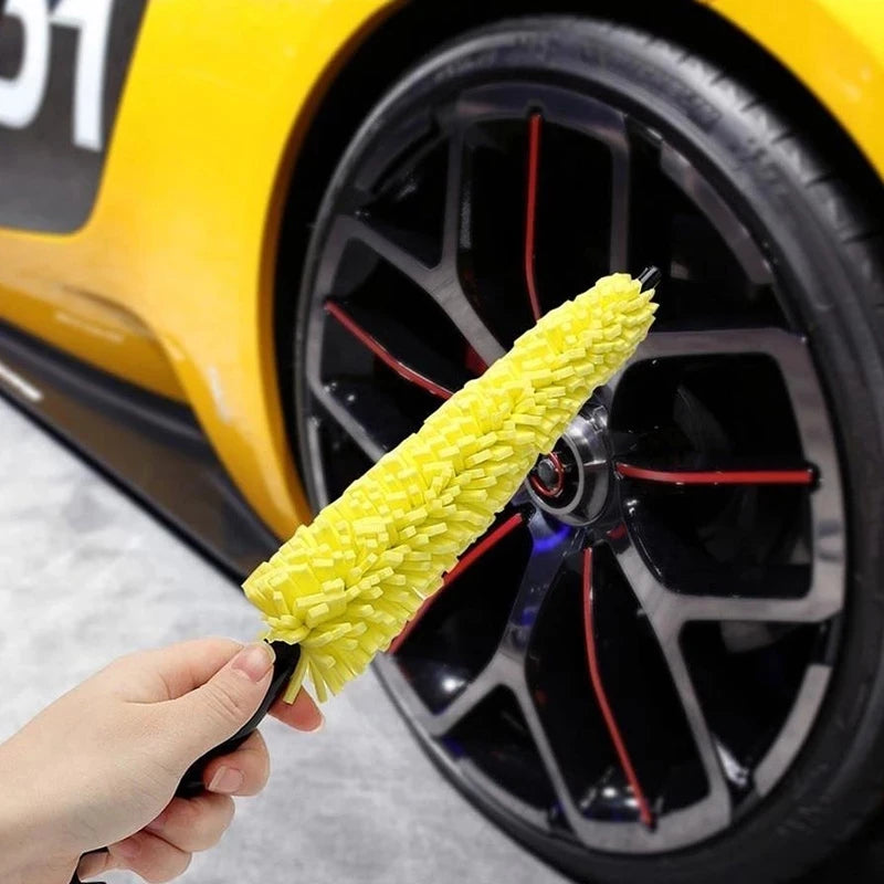 Tire & Rim Cleaning Brush – Effortless Wheel Detail Tool