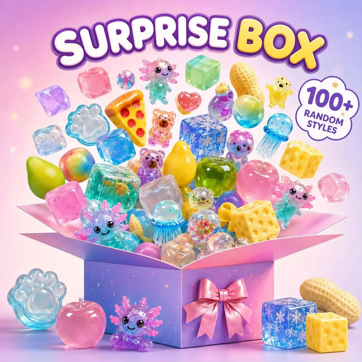 Squishy Toy Surprise Pack