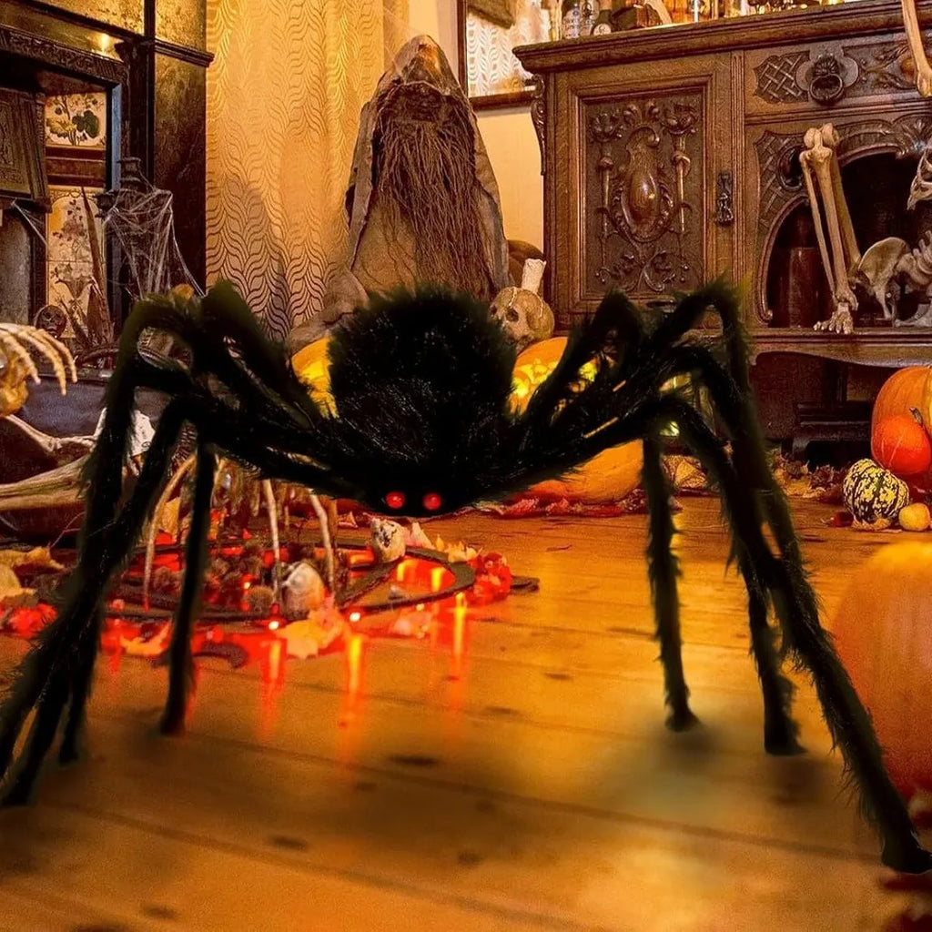 Halloween Giant Spider Decoration | Indoor & Outdoor Yard Prop