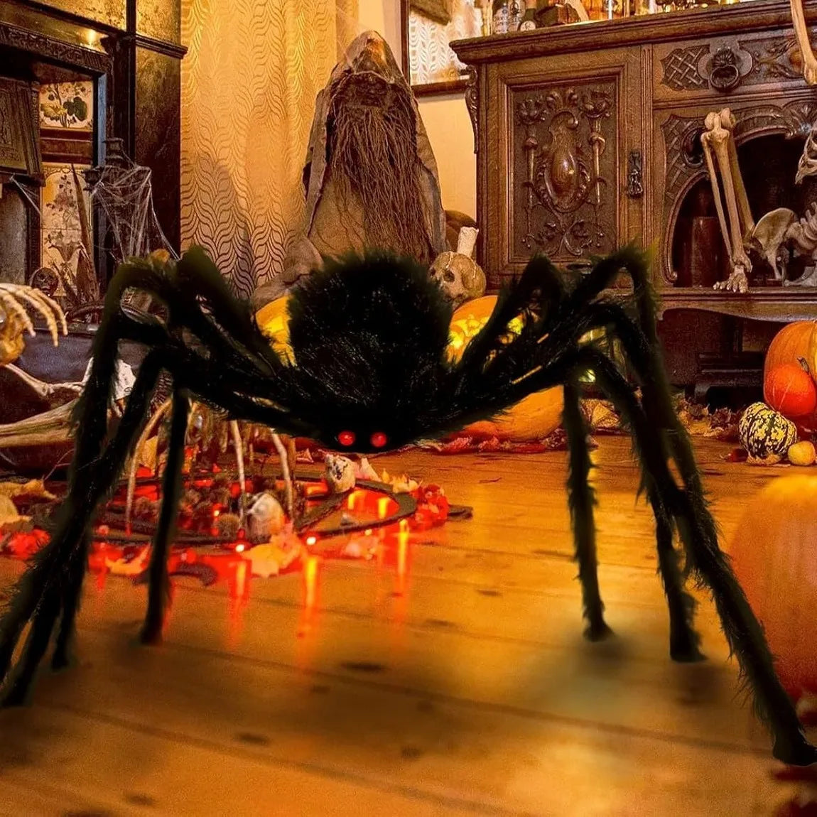 Halloween Giant Spider Decoration | Indoor & Outdoor Yard Prop