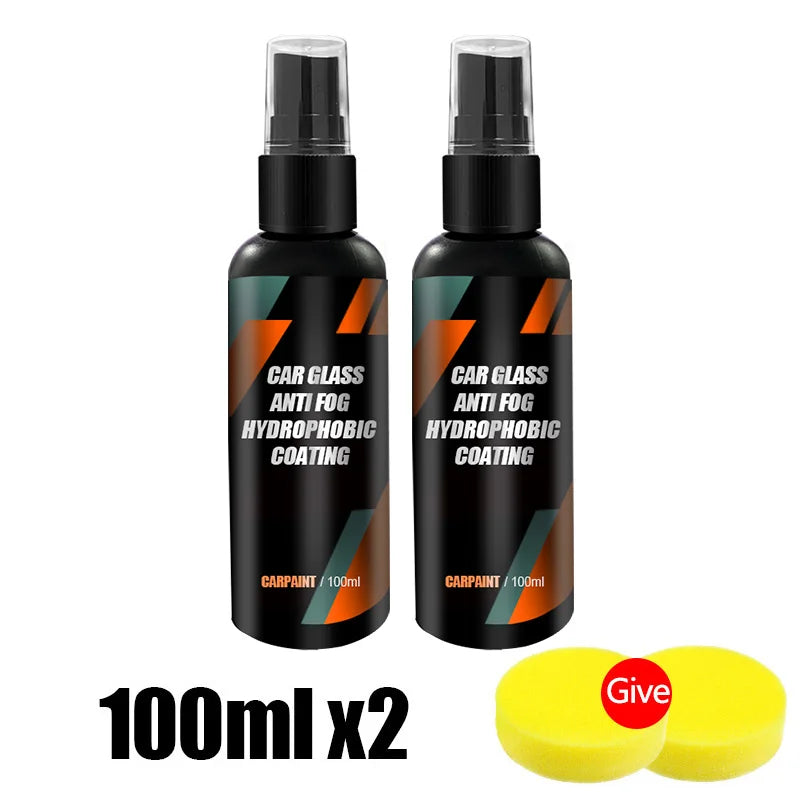 Hydrophobic Car Glass Water Repellent Spray – Anti-Rain Windshield Coating