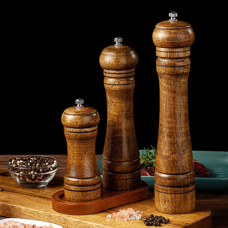 5",  8",  10" Solid Wood Salt and Pepper Grinder