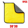 Premium Microfiber Car Drying Towel – Thick Double-Layer Wash Cloth