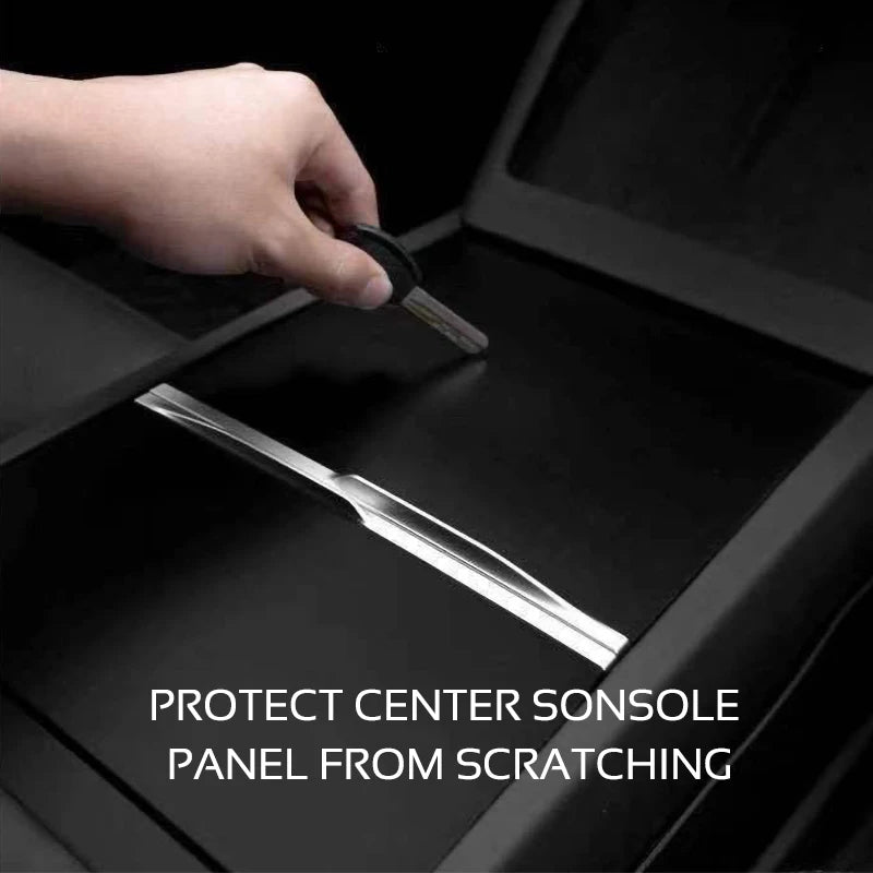 Center Console Protector Sticker for Tesla Model 3 Highland & Y Juniper (2024–2026)
