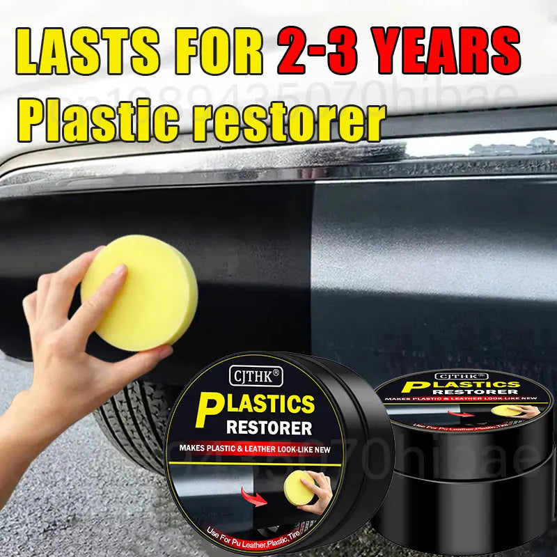 Back to Black Car Plastic Restorer – Polish, Repair & Coating Renovator