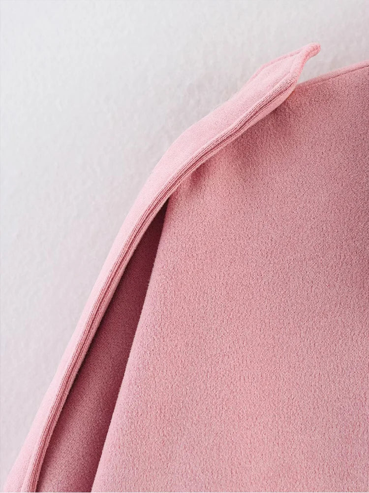 Women's Suede Bomber Jacket