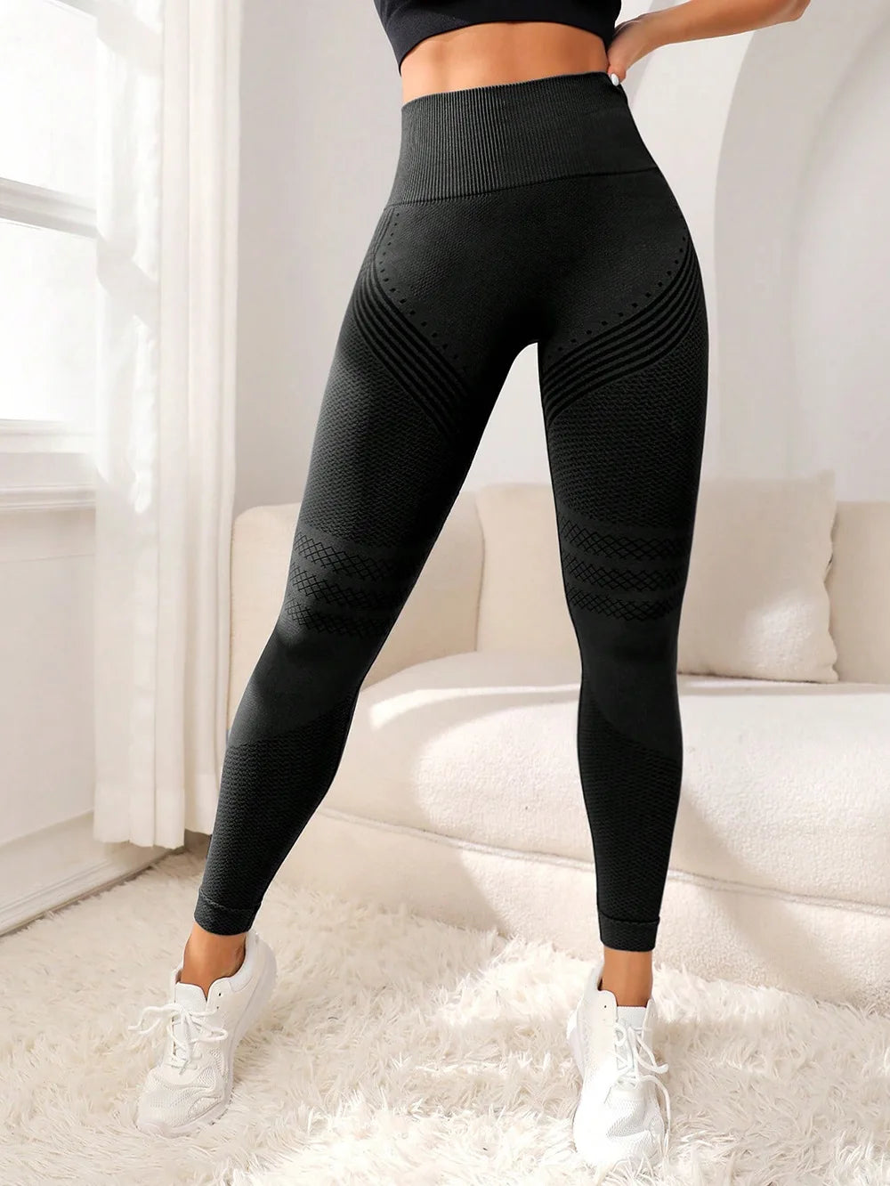 Women's High-Waist Sculpting Yoga & Fitness Pants