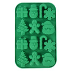 Christmas Silicone Chocolate & Candy Mold – 12-Cavity Holiday Baking Mould for Chocolates, Gummies & Cake Decorations