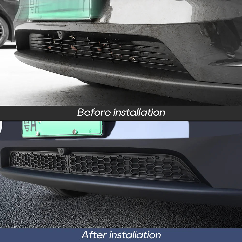 Anti-Insect Grille Net & Air Inlet Dust Cover for Tesla Model Y & Y Juniper 2026