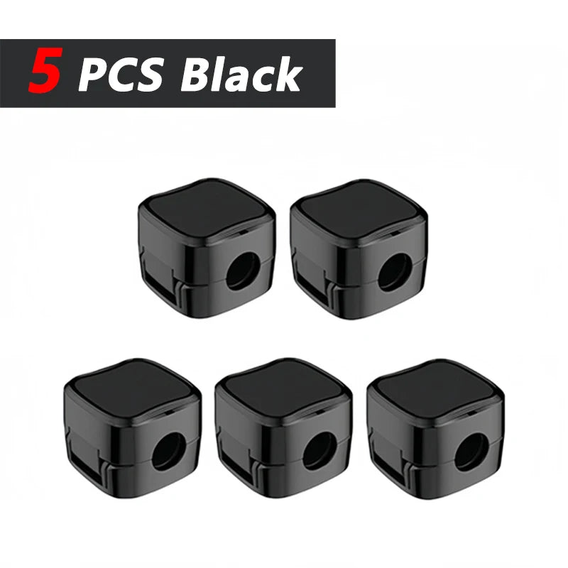 Adhesive Cable Clips – Under-Desk Cord Management Organizer