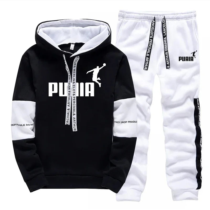 Men's Tracksuit Hoodie & Pants Set