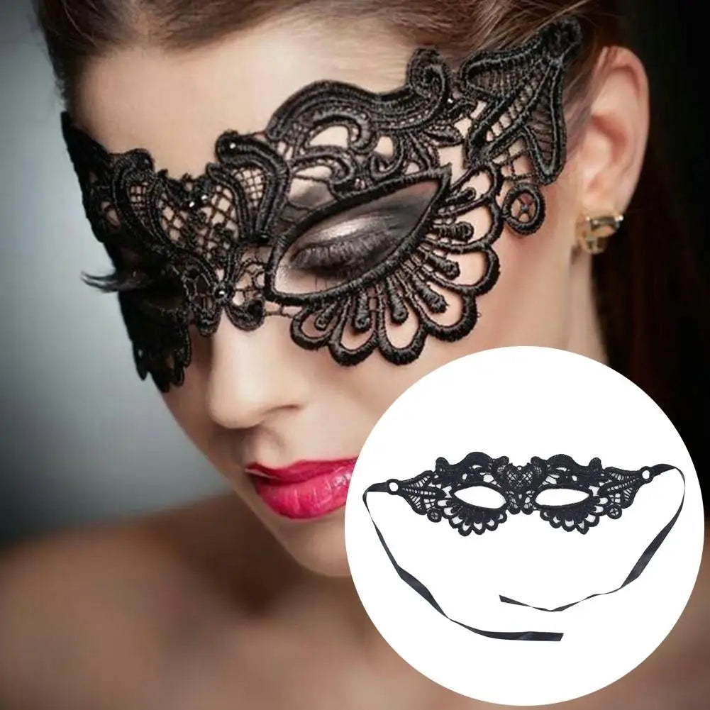 Lace Masquerade Eye Mask for Women – Halloween & Costume Party