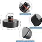 Tesla Rubber Lift Pucks & Jack Pad Adapter for Model 3, Y, S & X