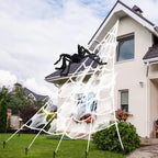 Giant Halloween Spider Web Decoration — 5m & 7m Indoor/Outdoor