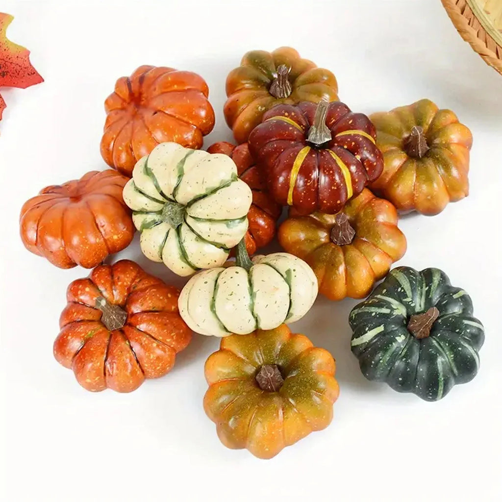 Autumn Faux Pumpkins – Thanksgiving, Halloween & Harvest Décor