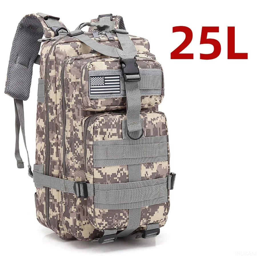 25L or 50L Waterproof Tactical Backpack