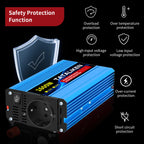 Pure Sine Wave Power Inverter – DC 12V/24V to AC 220V, 1000W–6000W