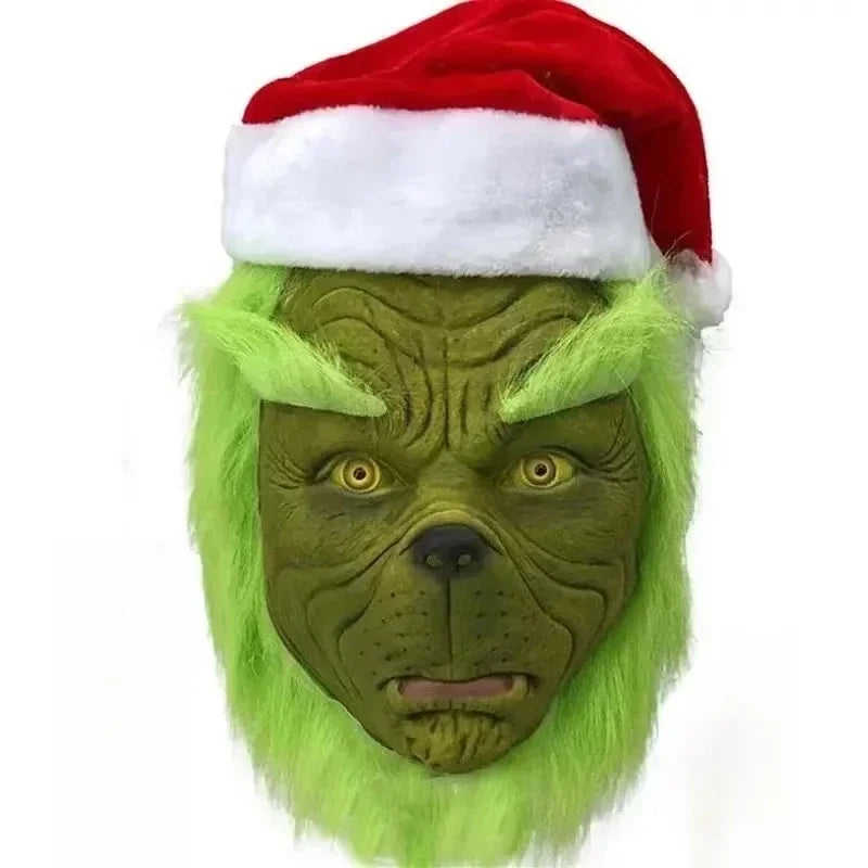 Grinch Christmas Costume – Ugly Green Monster Cosplay Set