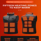Graphene Heated Vest – USB Electric Heating Jacket for Men & Women