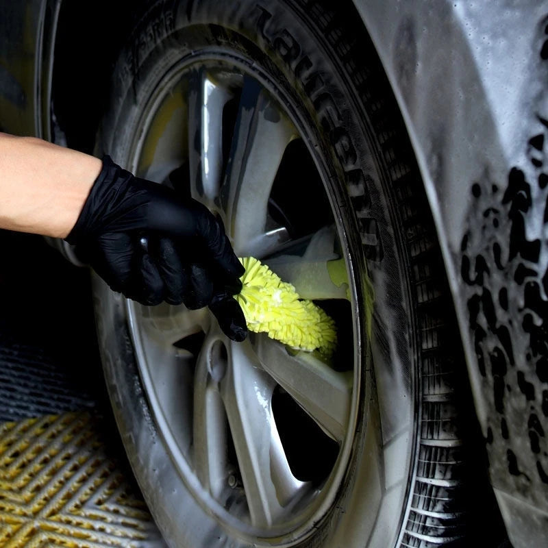 Tire & Rim Cleaning Brush – Effortless Wheel Detail Tool