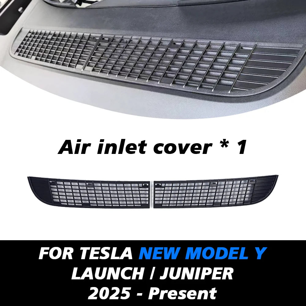 Anti-Insect Grille Net & Air Inlet Dust Cover for Tesla Model Y & Y Juniper 2026